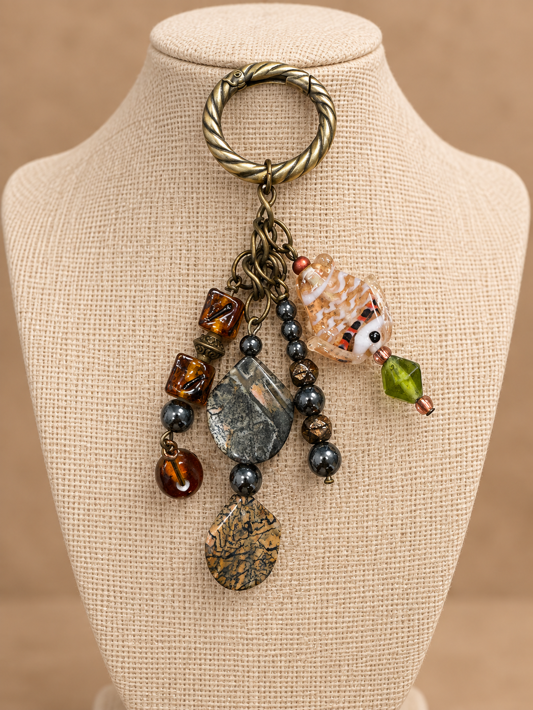Collected Stories Purse Charm