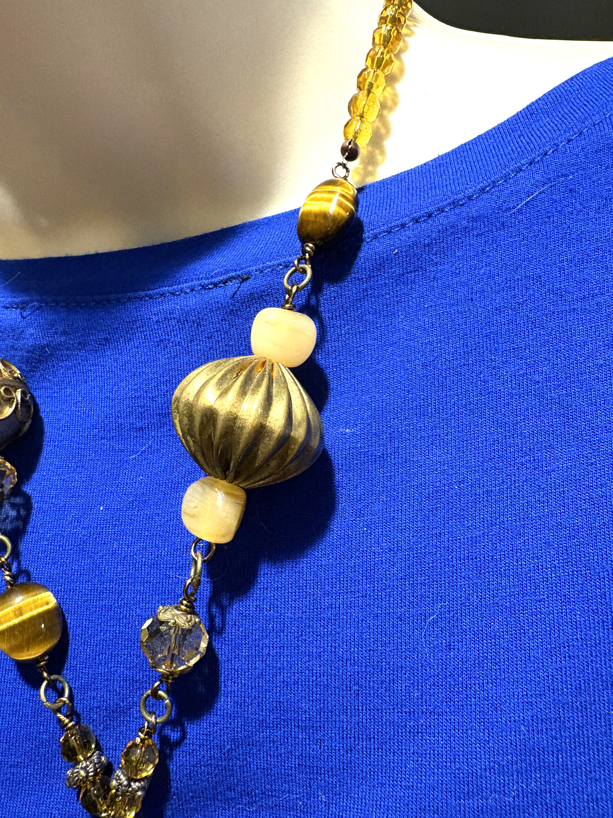 Wild Honey and Fire Necklace