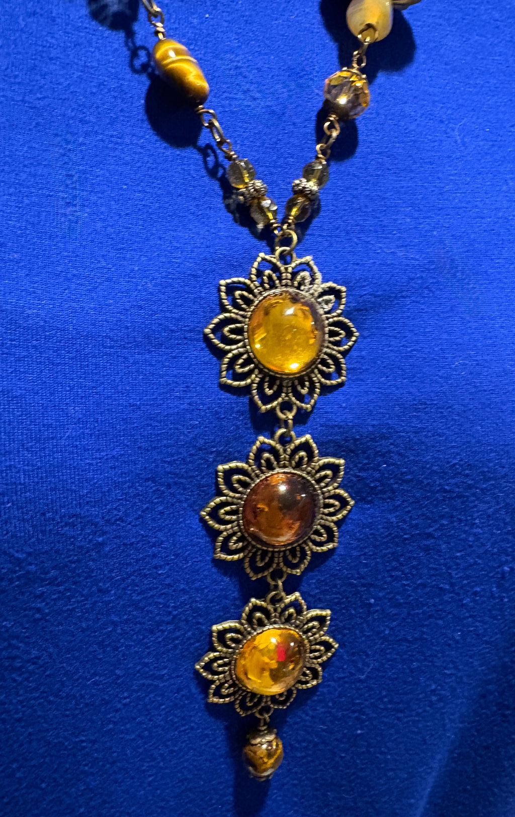 Wild Honey and Fire Necklace