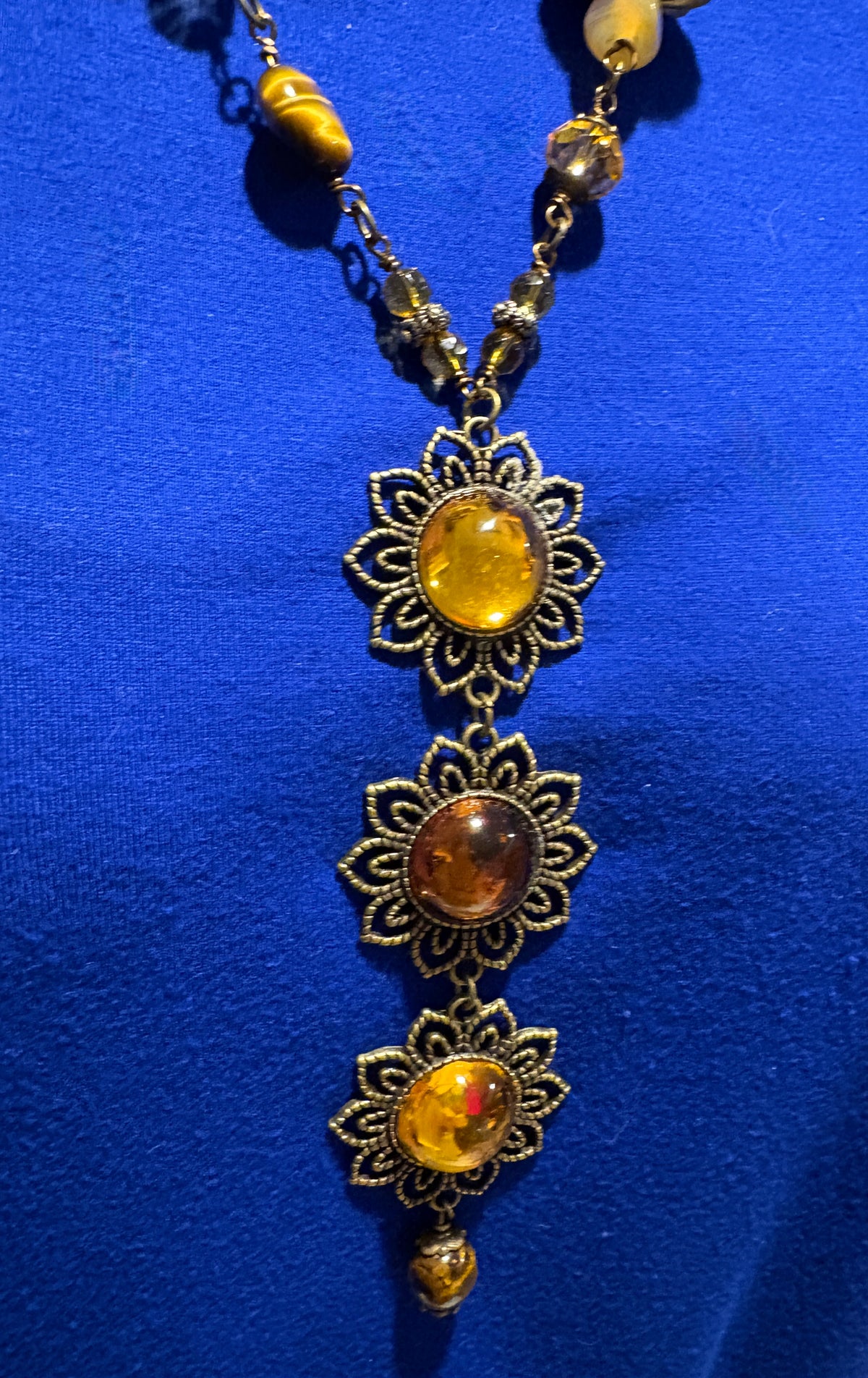Wild Honey and Fire Necklace
