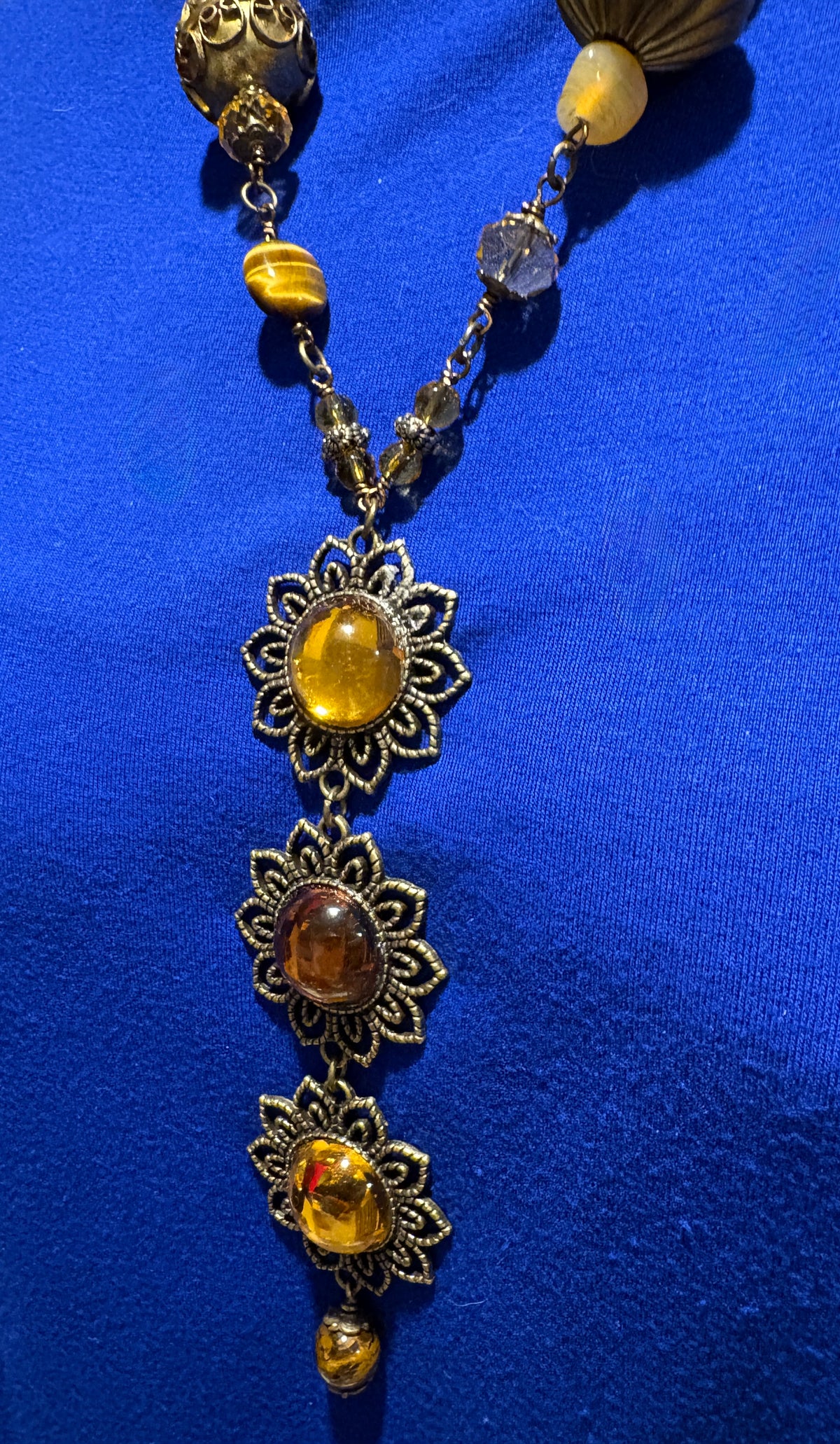 Wild Honey and Fire Necklace